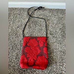 Maruca Design Jacquard Fabric Quilted Crossbody Bag Boulder Colorado